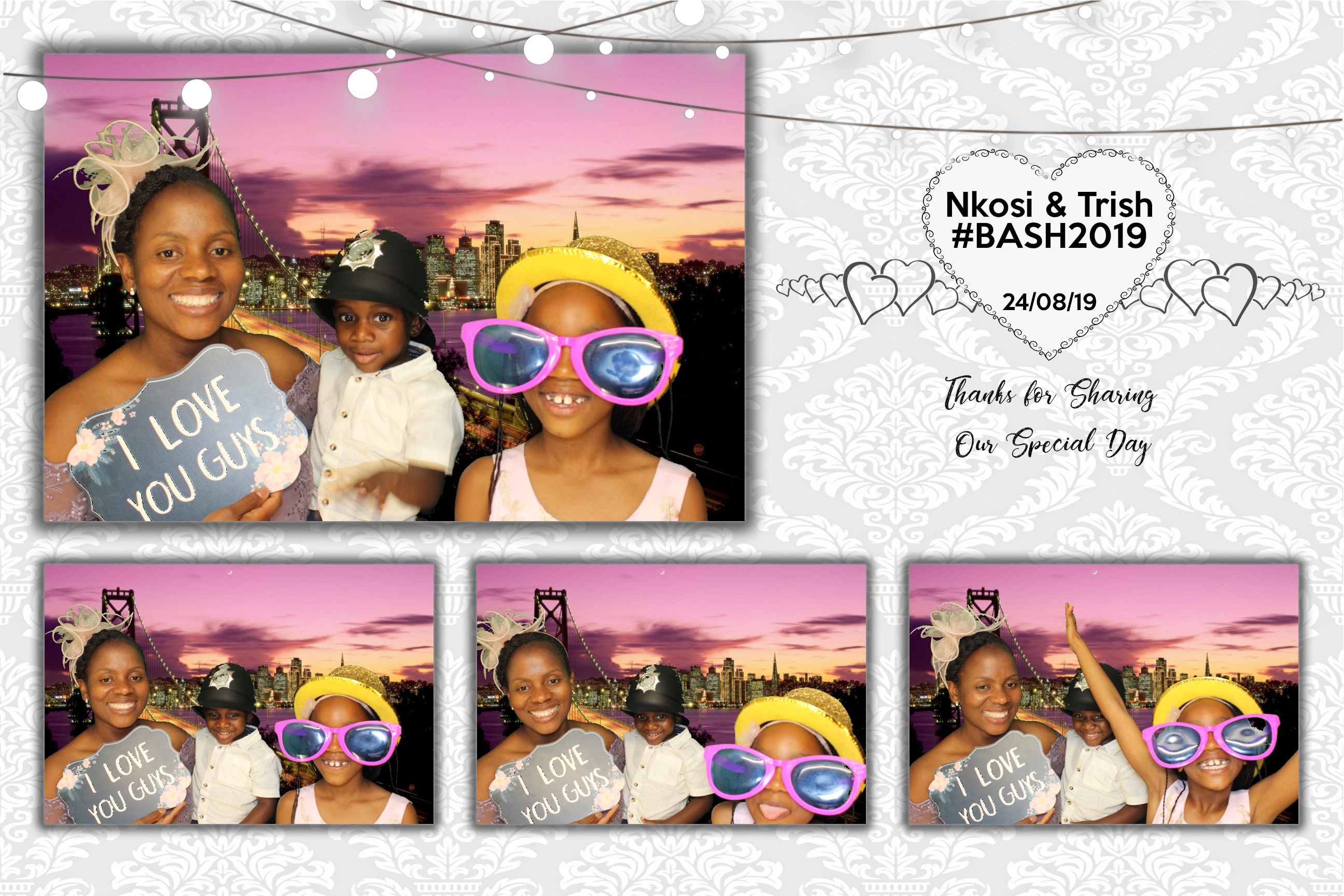 Nkosi & Trish's Wedding  | View more photos from the event at images.mobile-photo-booth.com/u/MobilePhotoBoothUK/Nkosi-Trishs-Wedding